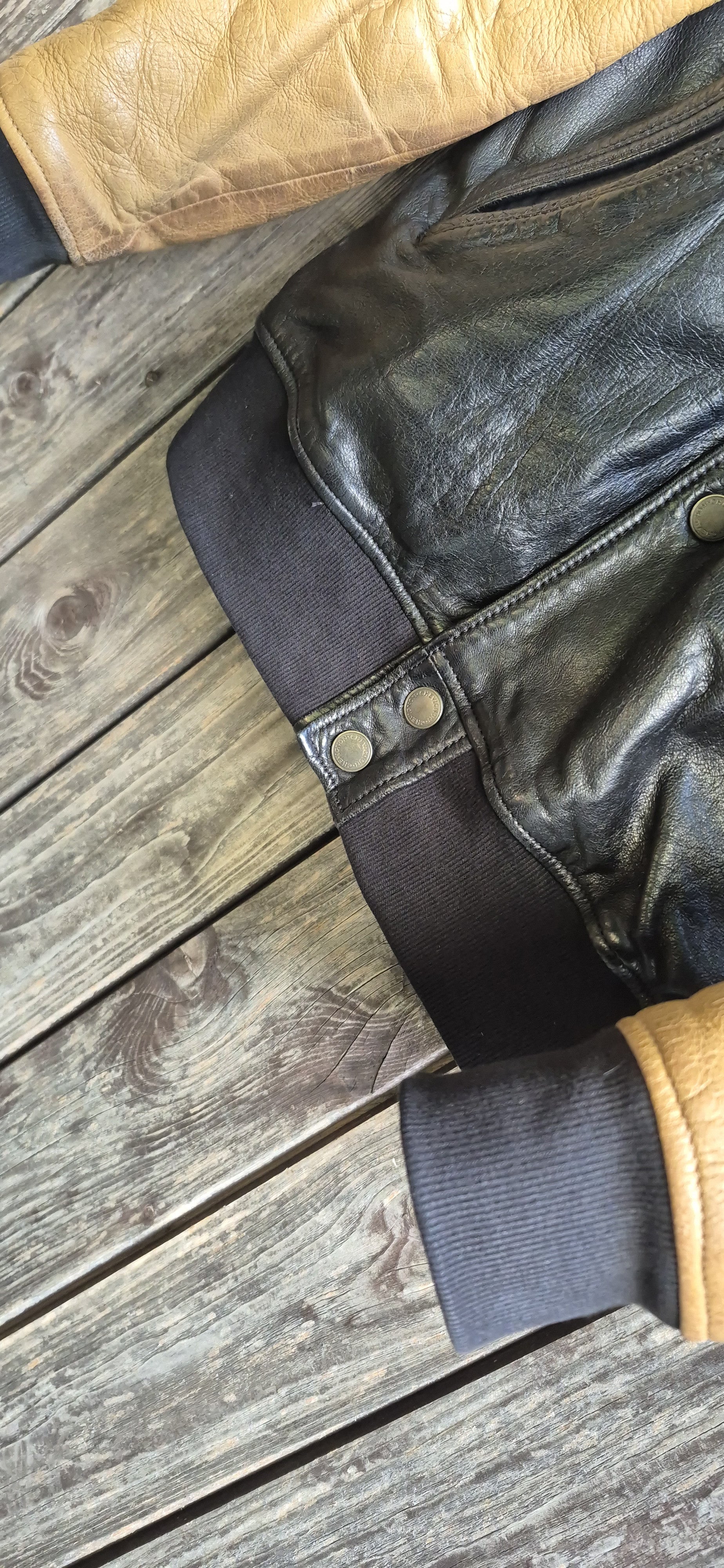 Chevignon Vintage Jacke Schwarz – Bild 4