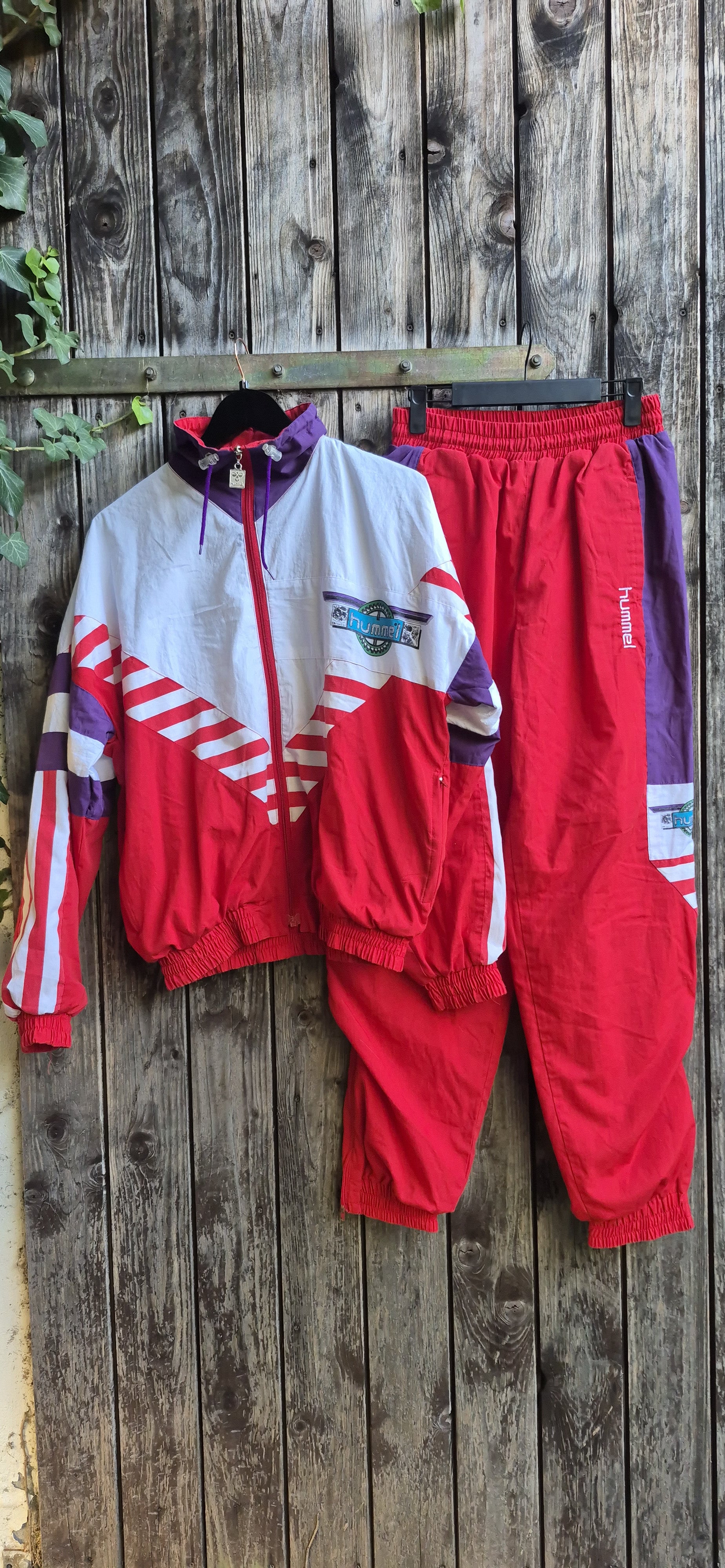 Hummel Vintage Trainingsanzug Mehrfarbig – Bild 1