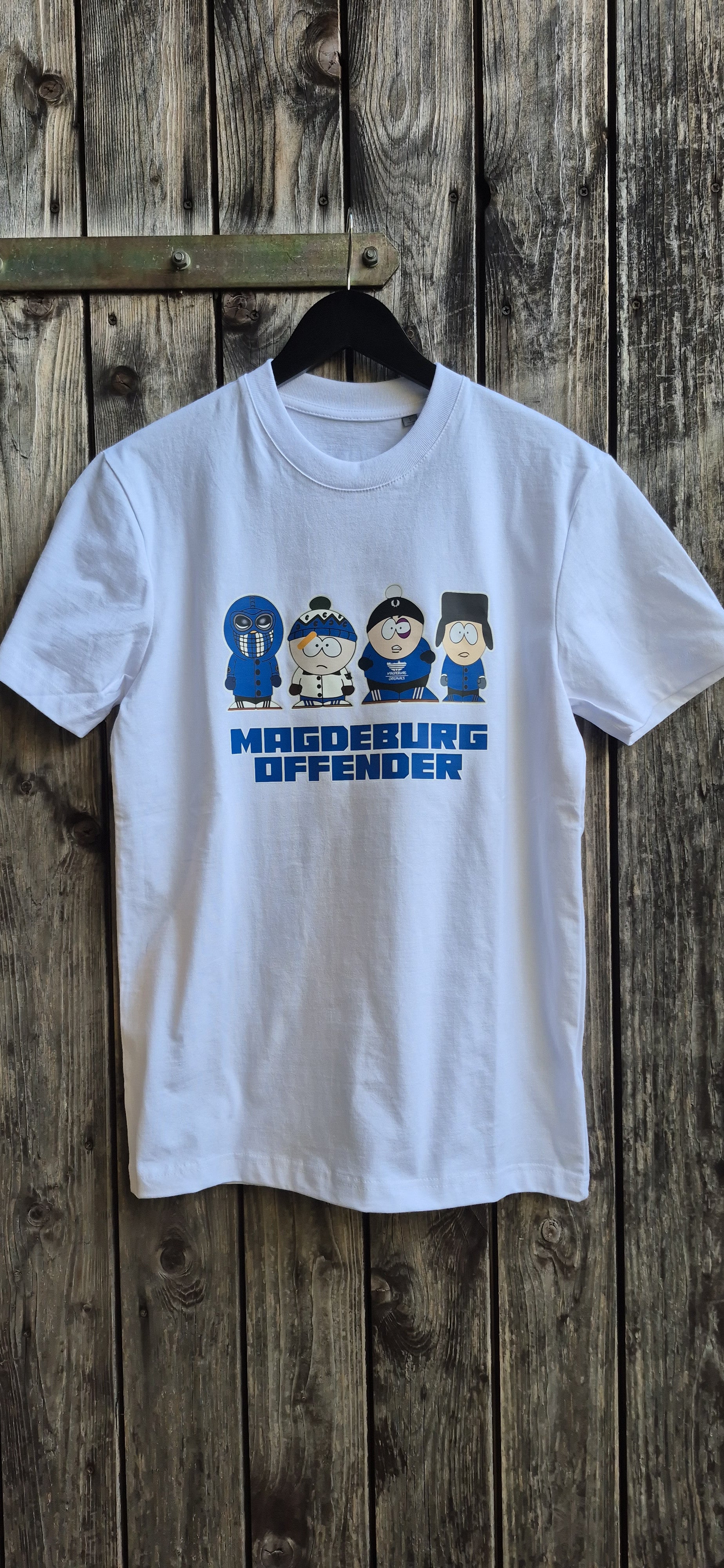 Magdeburg T-Shirt Weiss – Bild 1