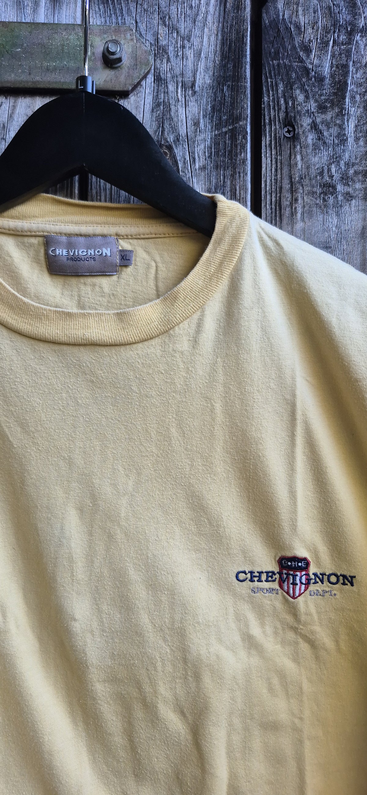 Chevignon Vintage T-Shirt Gelb – Bild 2