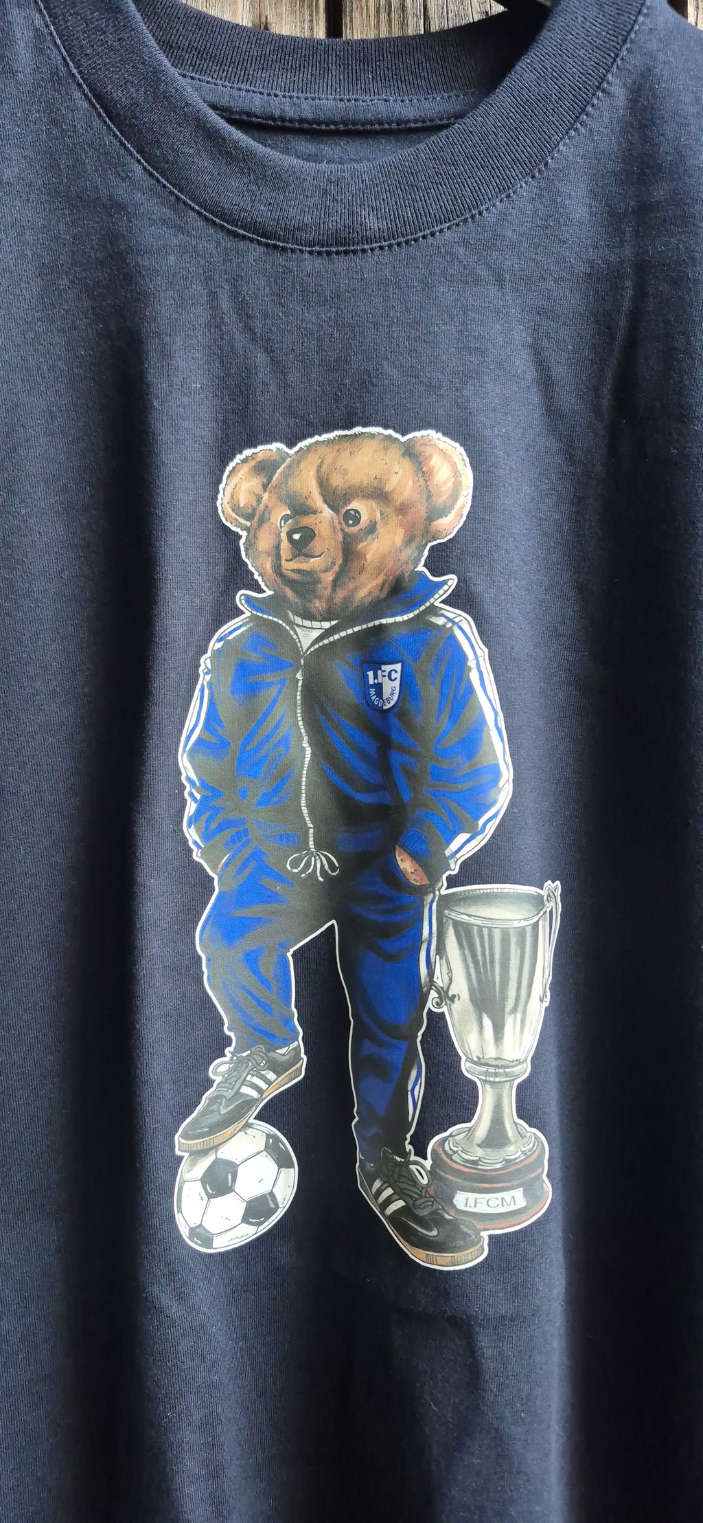 Problembär T-Shirt Navy – Bild 2