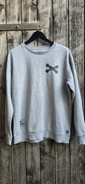 Adidas Originals Vintage Sweatshirt Grau – Bild 1