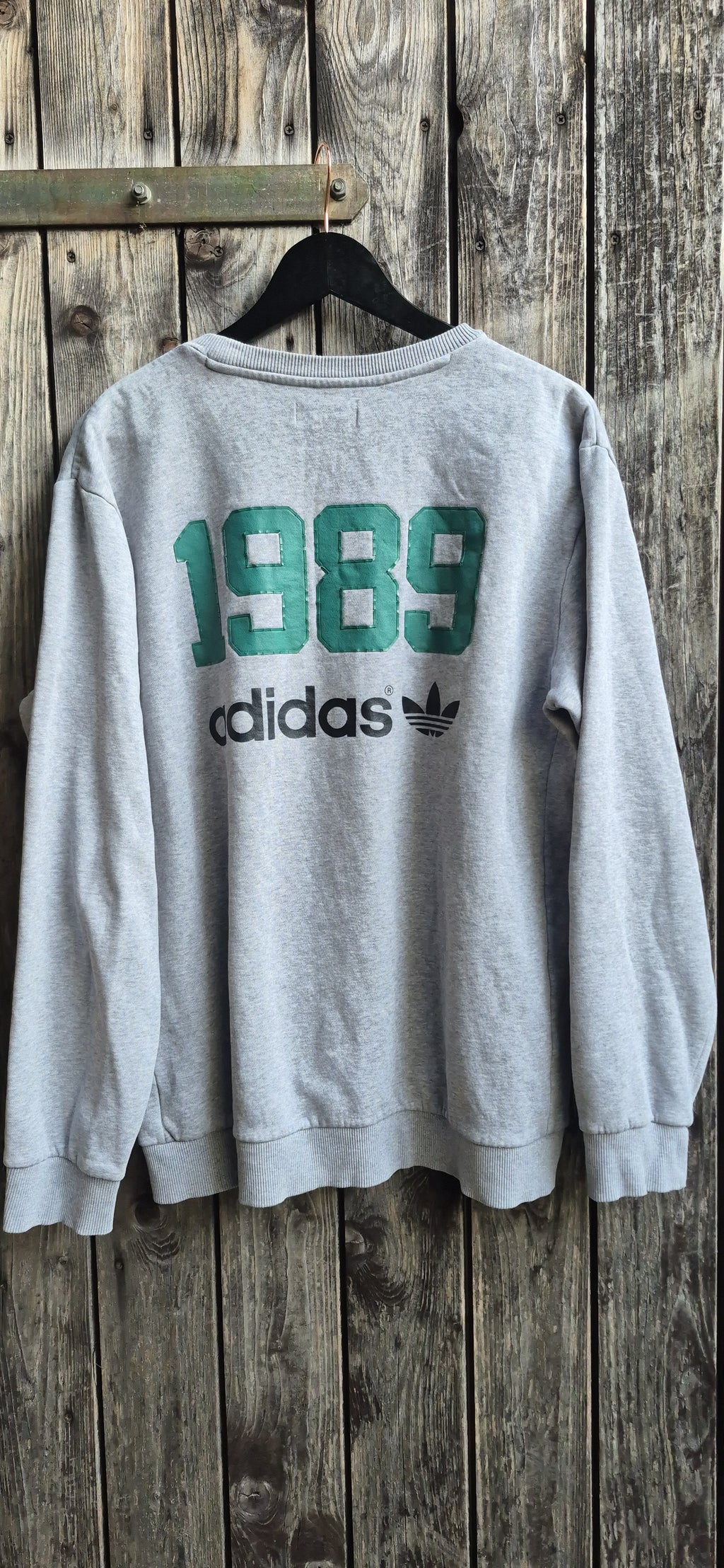 Adidas Originals Vintage Sweatshirt Grau – Bild 3