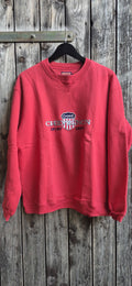 Chevignon Vintage Sweatshirt Rot – Bild 1