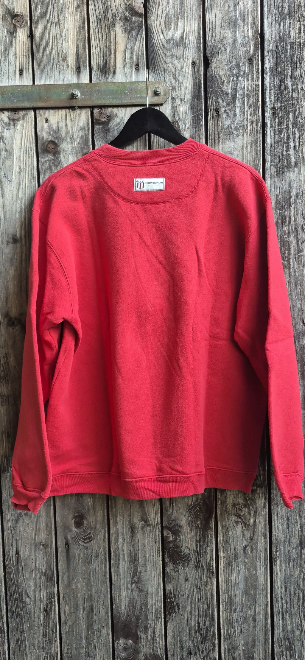 Chevignon Vintage Sweatshirt Rot – Bild 3
