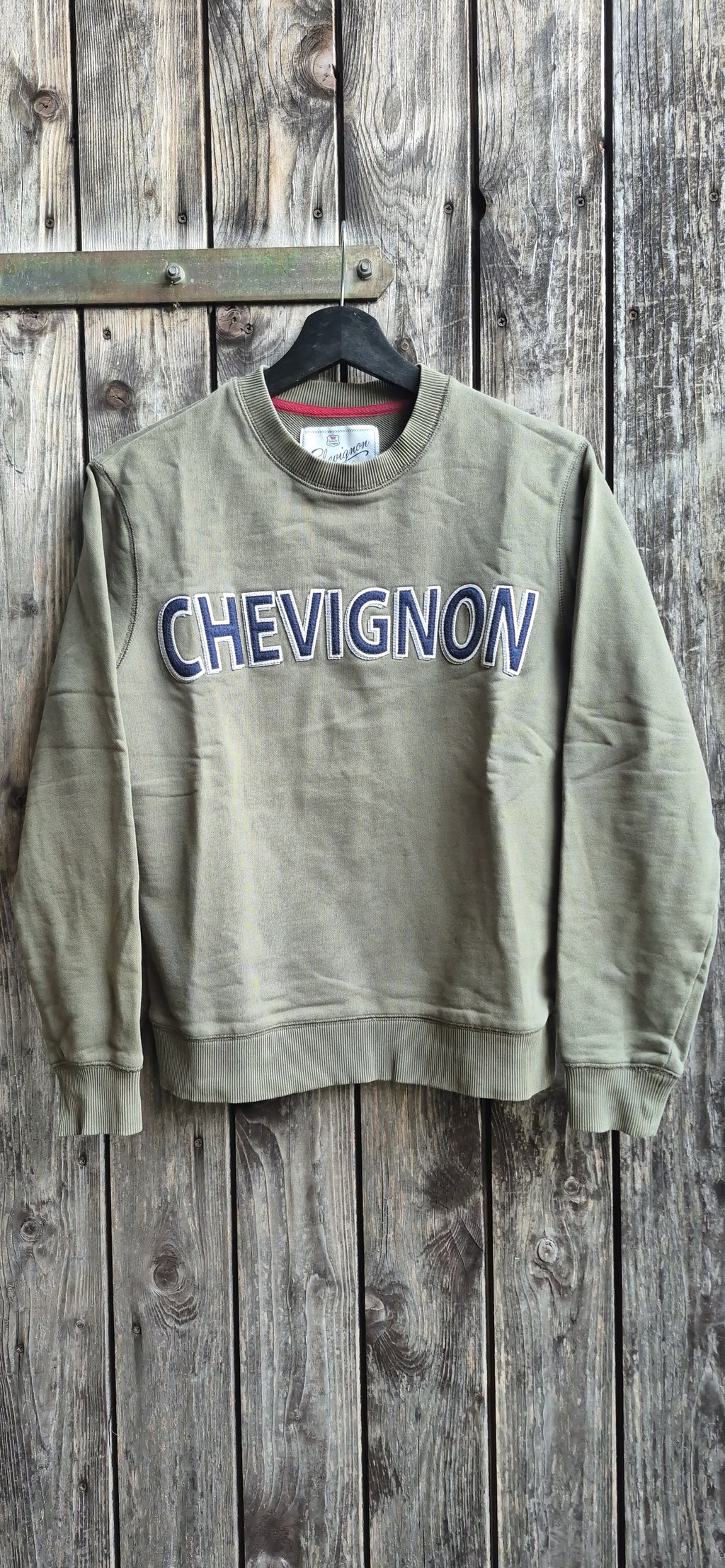 Chevignon Vintage Sweatshirt Khaki – Bild 1