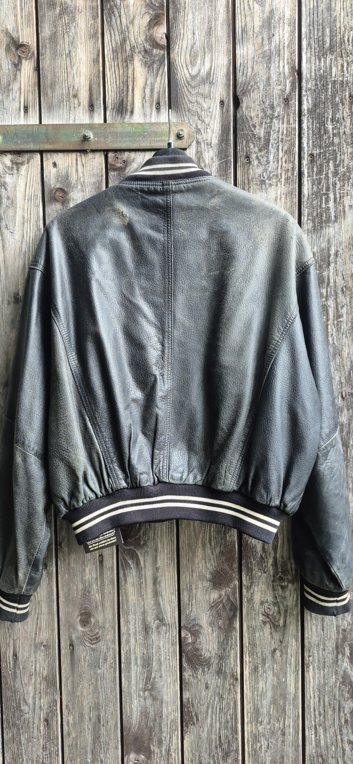 Lonsdale Vintage Jacke Schwarz – Bild 3