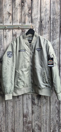 Ombre Vintage Jacke Khaki – Bild 1