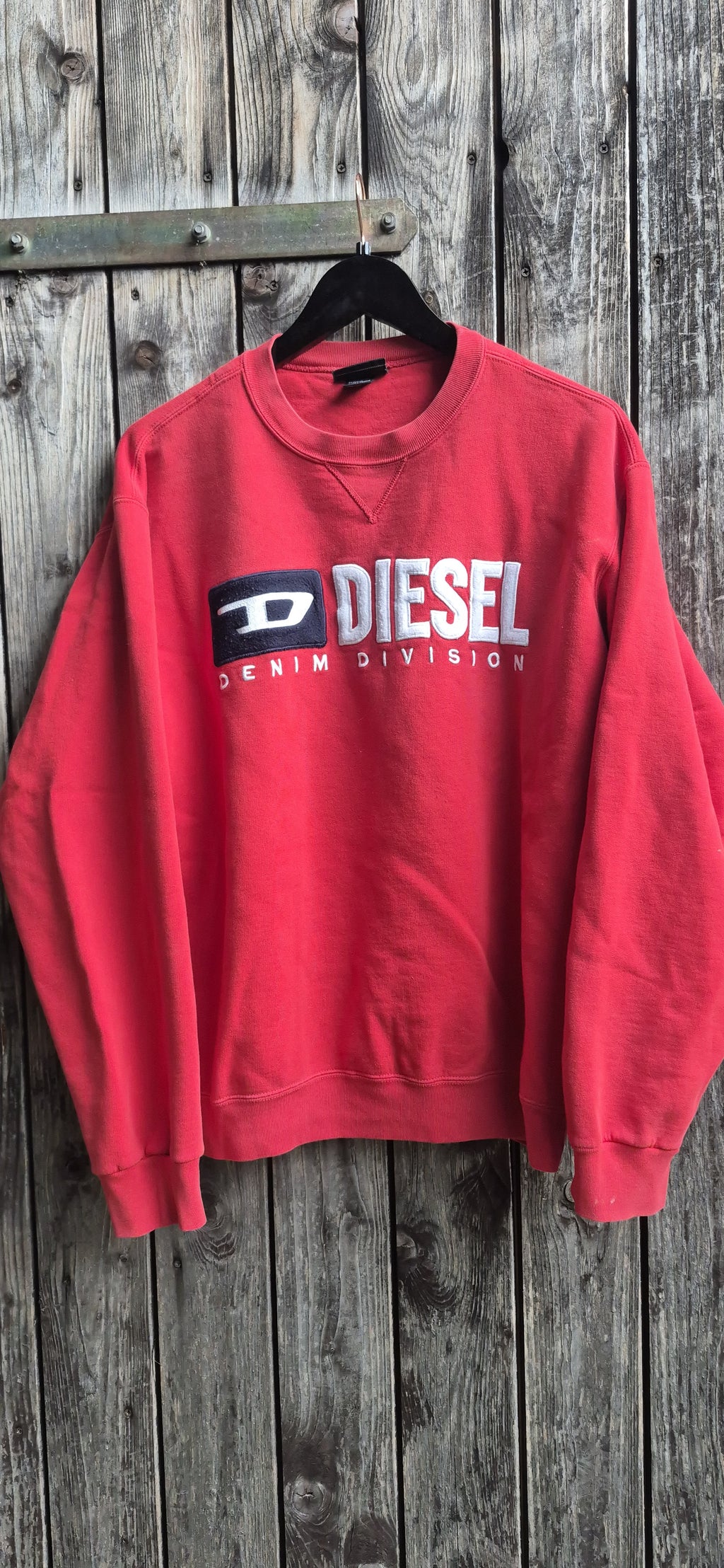 Diesel Vintage Sweatshirt Rot – Bild 1