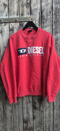 Diesel Vintage Sweatshirt Rot – Bild 1