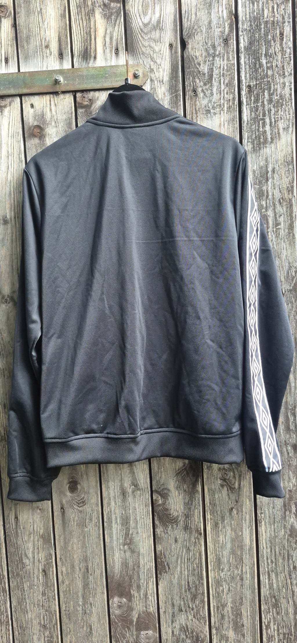 Umbro Vintage Trainingsjacke Schwarz – Bild 2