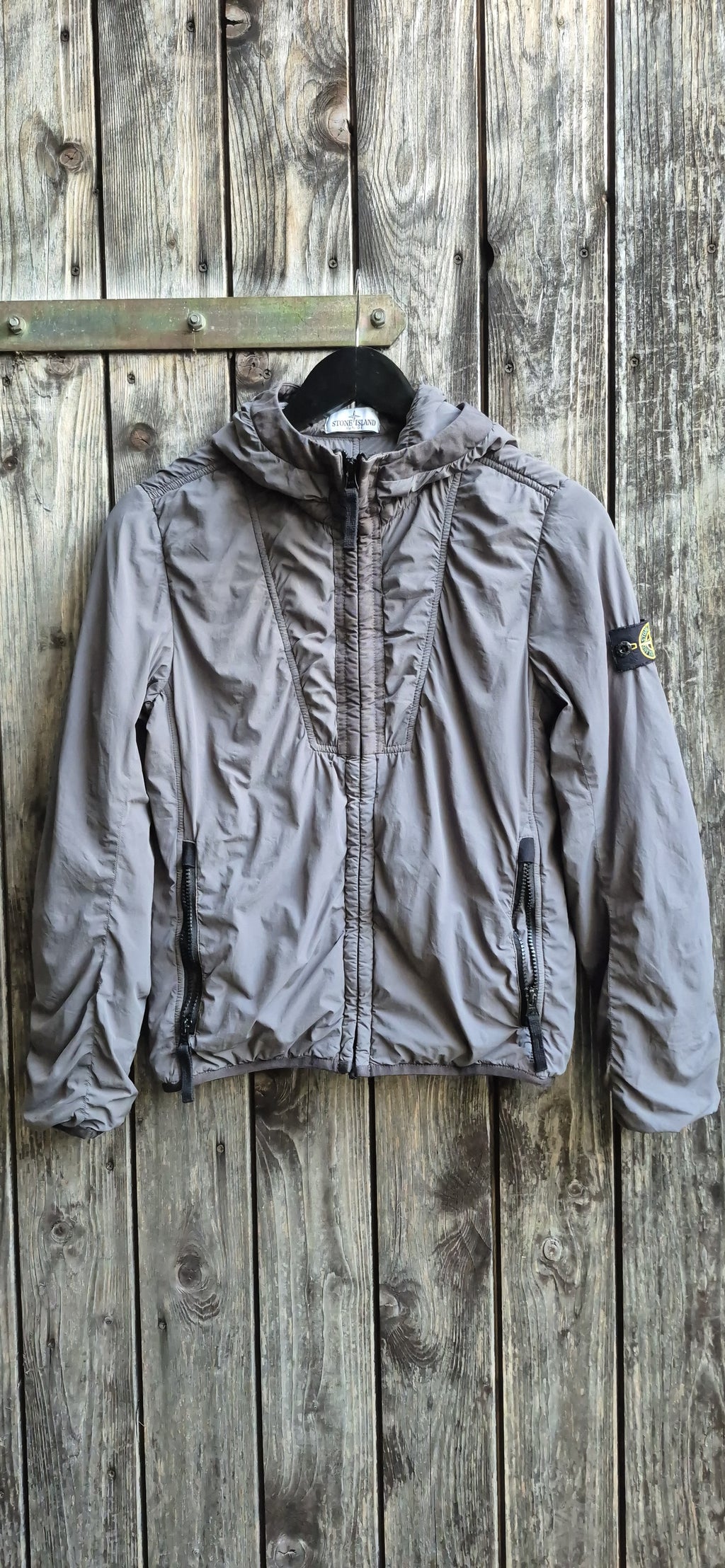 Stone Island Vintage Jacke Grau – Bild 1