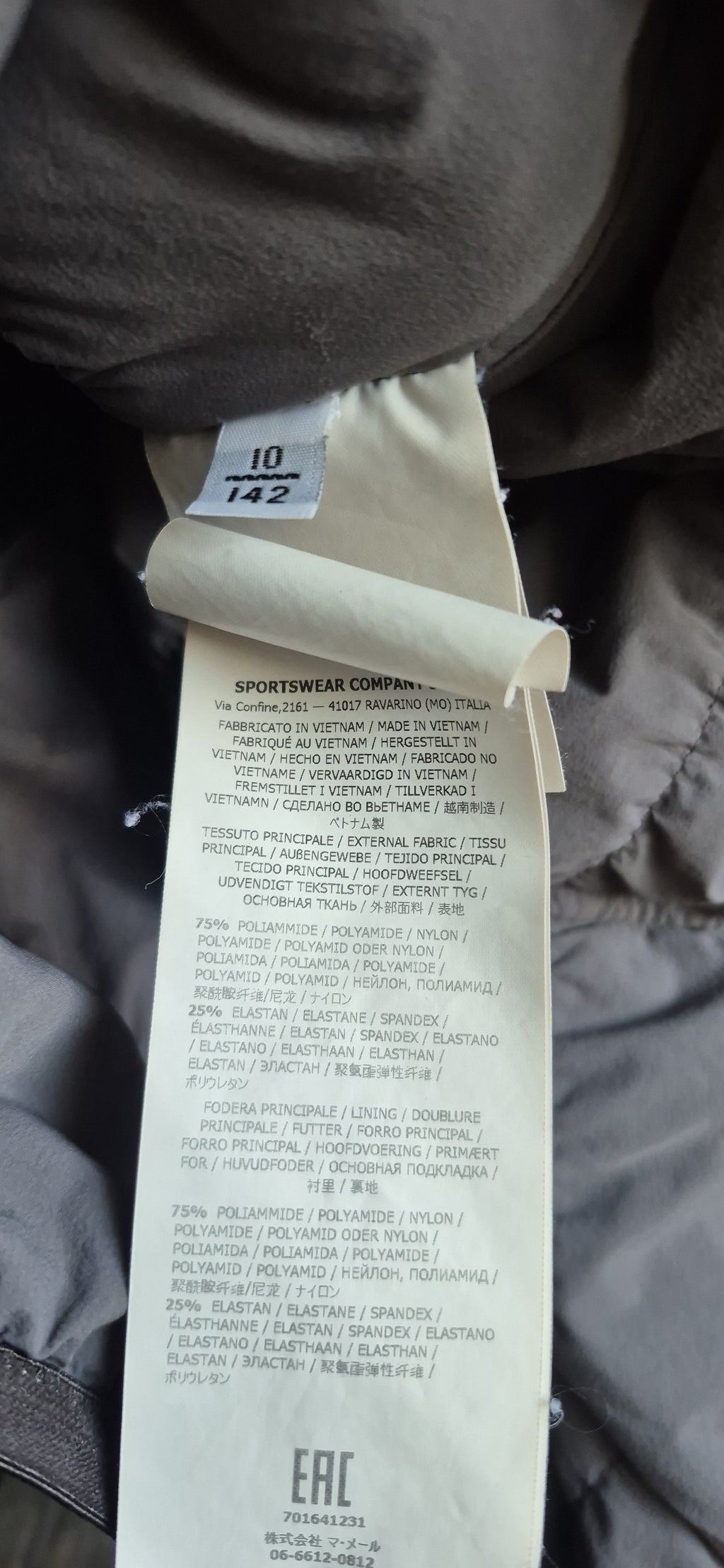 Stone Island Vintage Jacke Grau – Bild 4