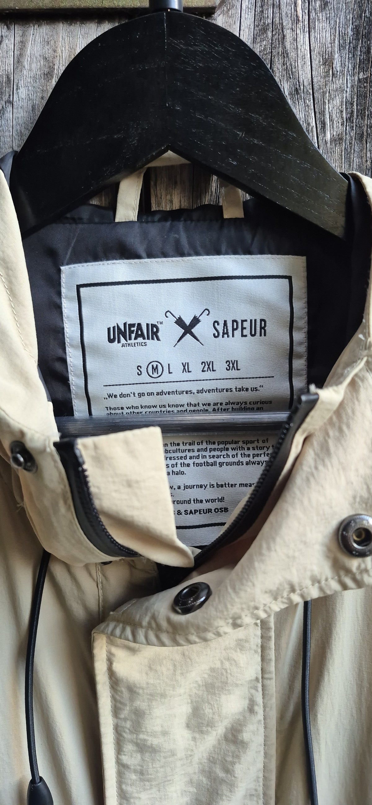 Unfair Vintage Jacke Beige – Bild 3