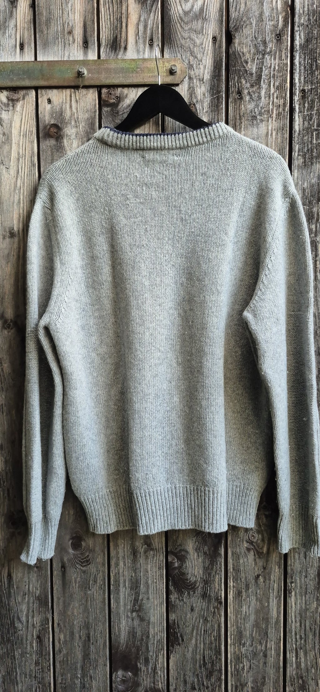 Fred Perry Vintage Sweatshirt Grau – Bild 3