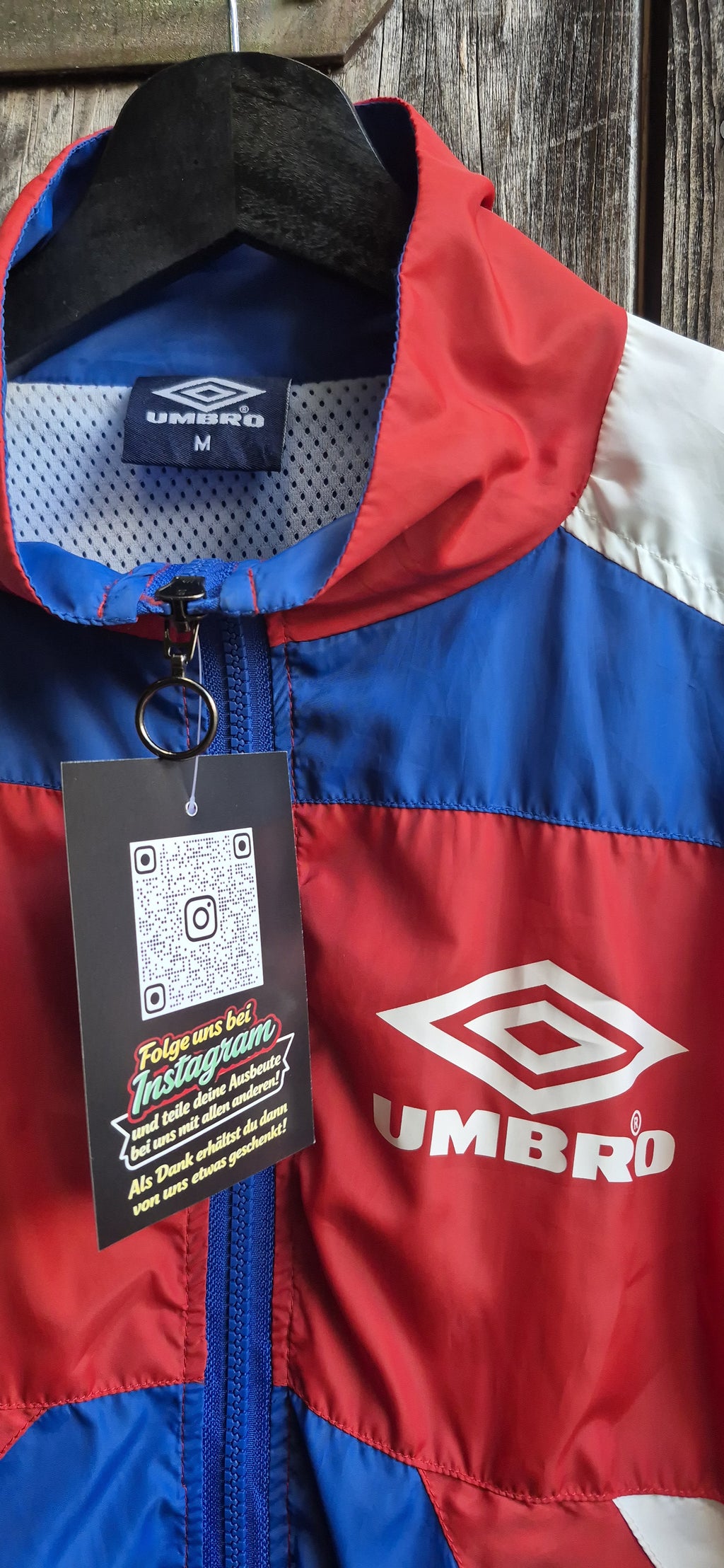 Umbro Vintage Trainingsjacke Mehrfarbig – Bild 2