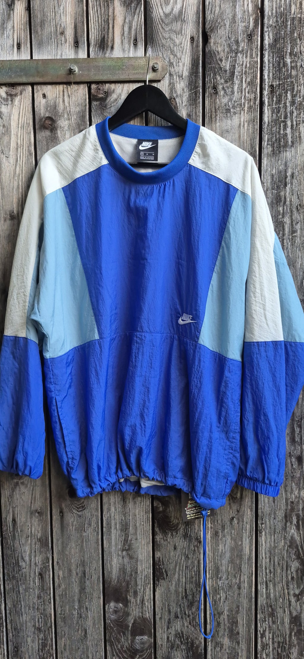 Nike Vintage Jacke Blau – Bild 1