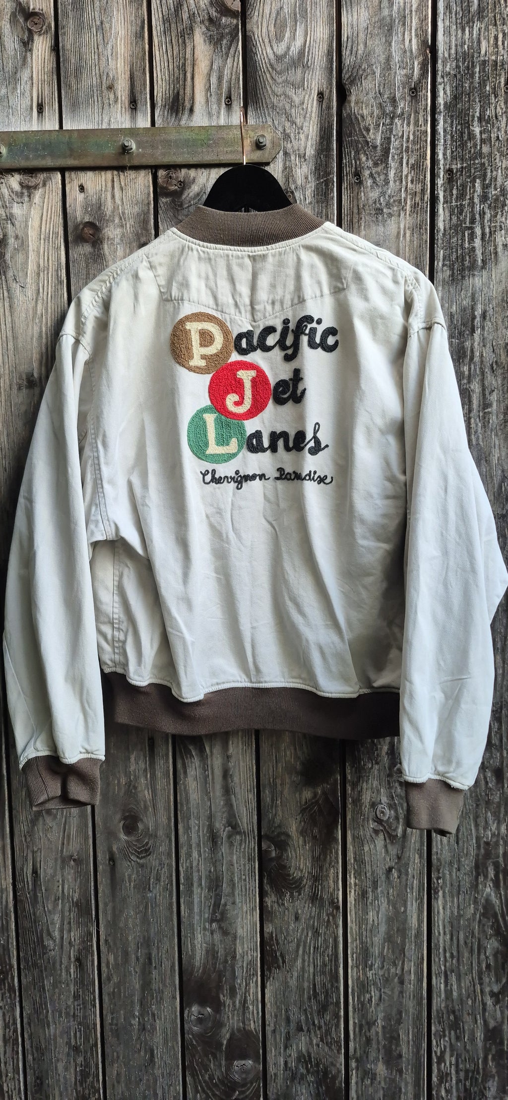 Chevignon Vintage Jacke Beige – Bild 3