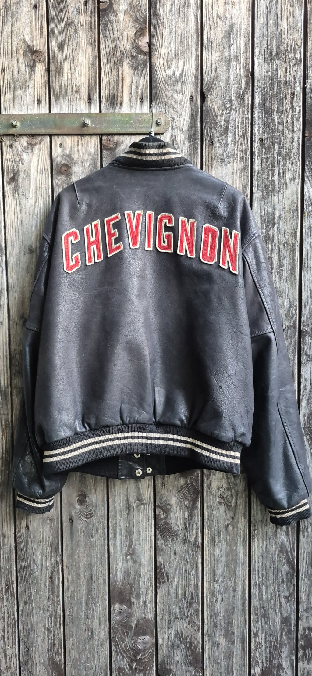 Chevignon Vintage Jacke Schwarz – Bild 4