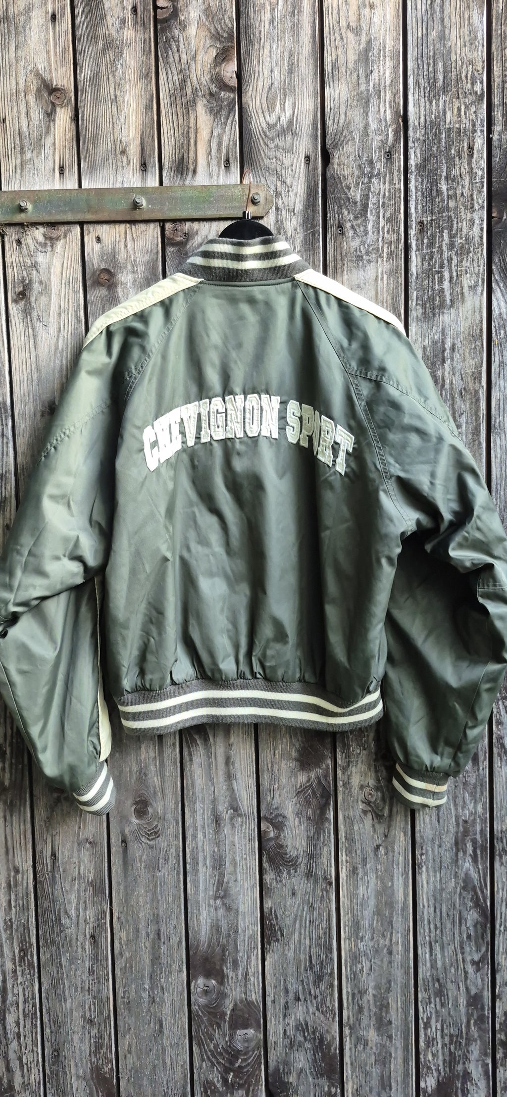 Chevignon Vintage Jacke Khaki – Bild 4