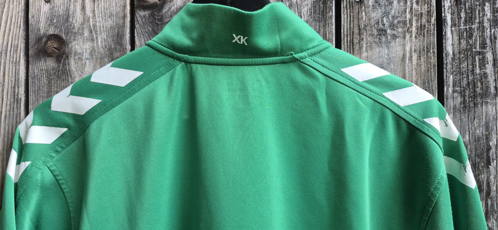 1.FC Magdeburg Vintage Trainingsjacke Gruen – Bild 4