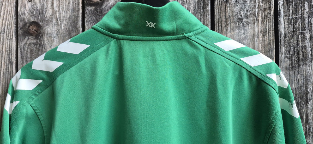1.FC Magdeburg Vintage Trainingsjacke Gruen – Bild 4