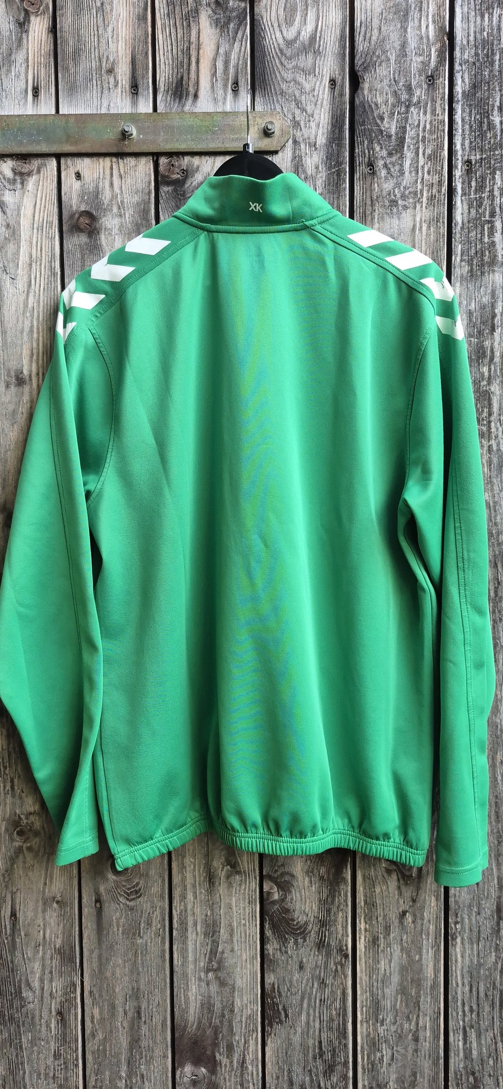 1.FC Magdeburg Vintage Trainingsjacke Gruen – Bild 3
