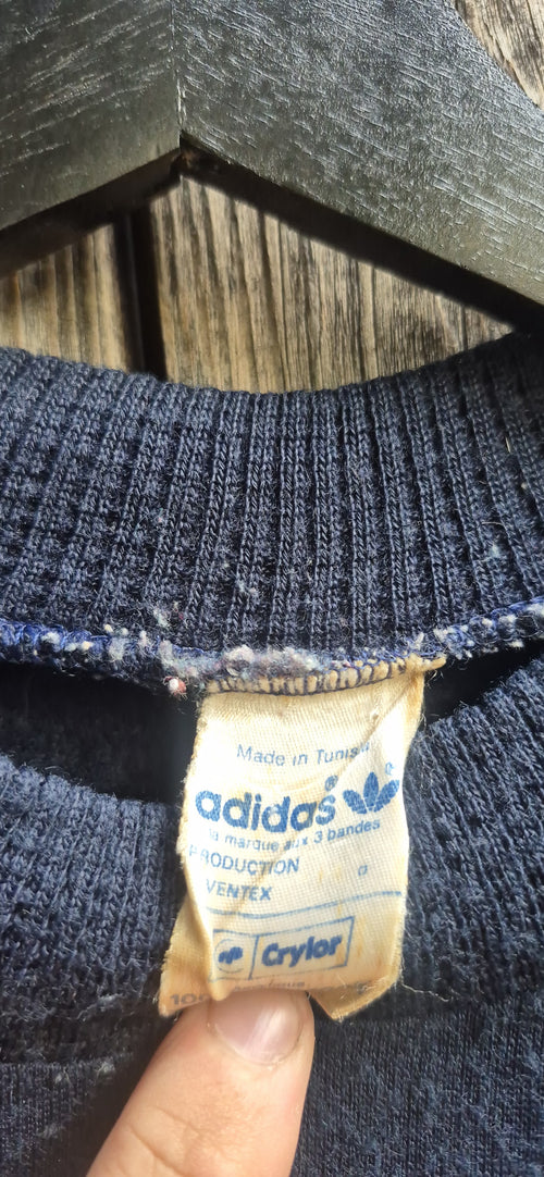 Adidas Originals Vintage Sweatshirt Blau – Bild 2