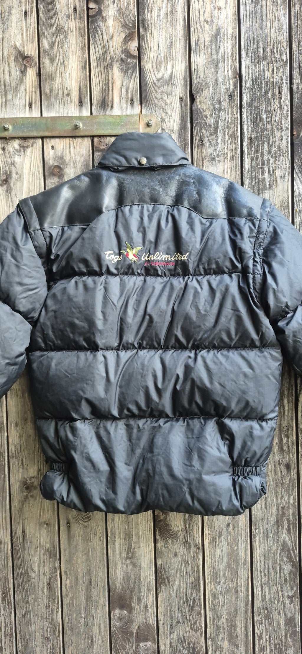 Chevignon Vintage Jacke Schwarz – Bild 4