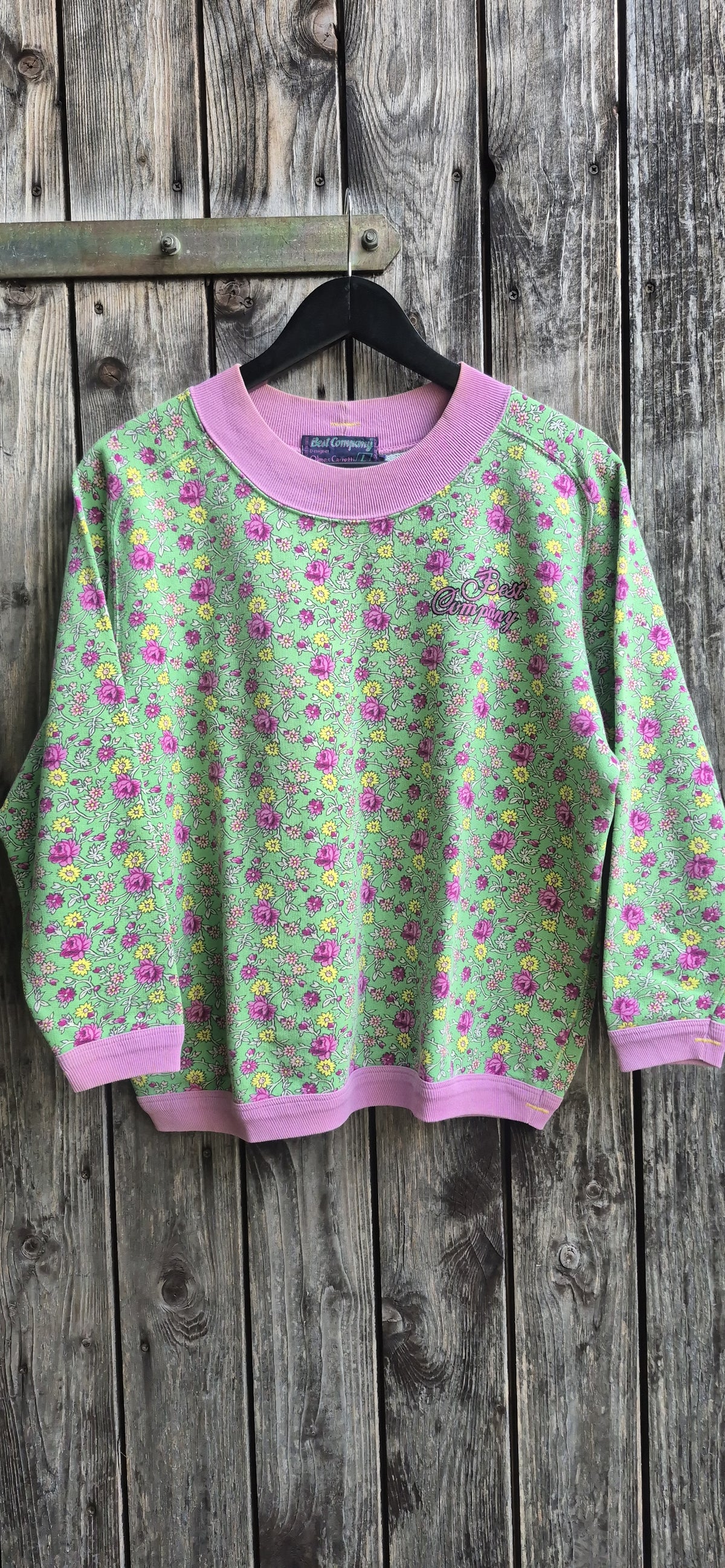 Best Company Vintage Sweatshirt Mehrfarbig – Bild 1