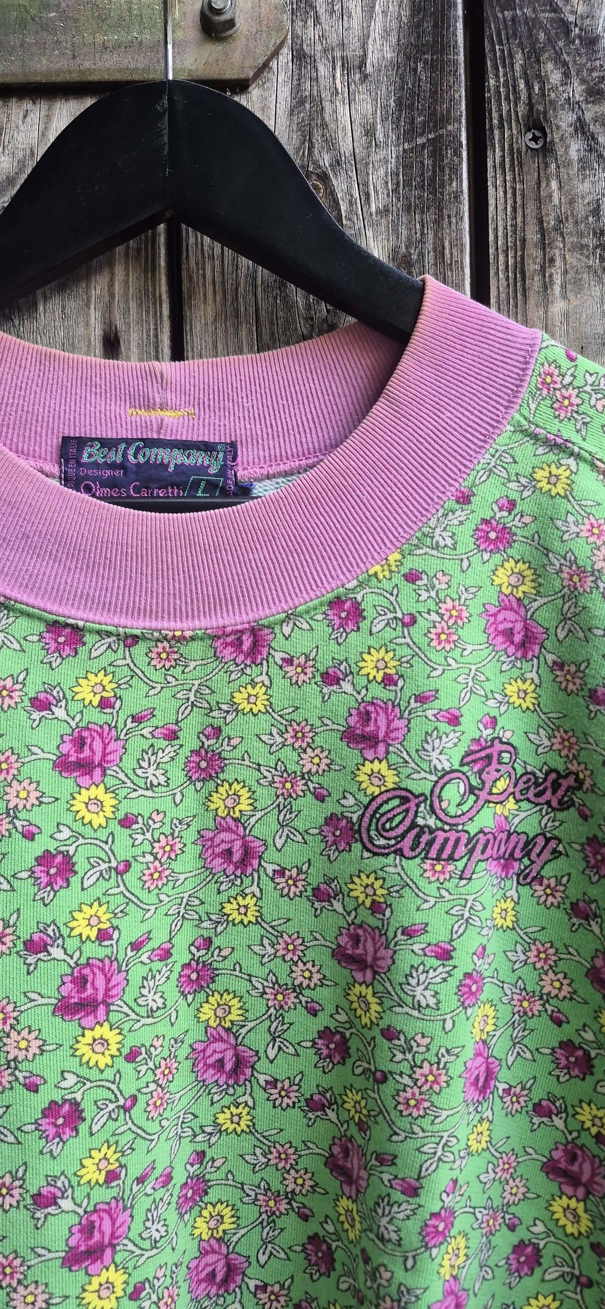 Best Company Vintage Sweatshirt Mehrfarbig – Bild 2
