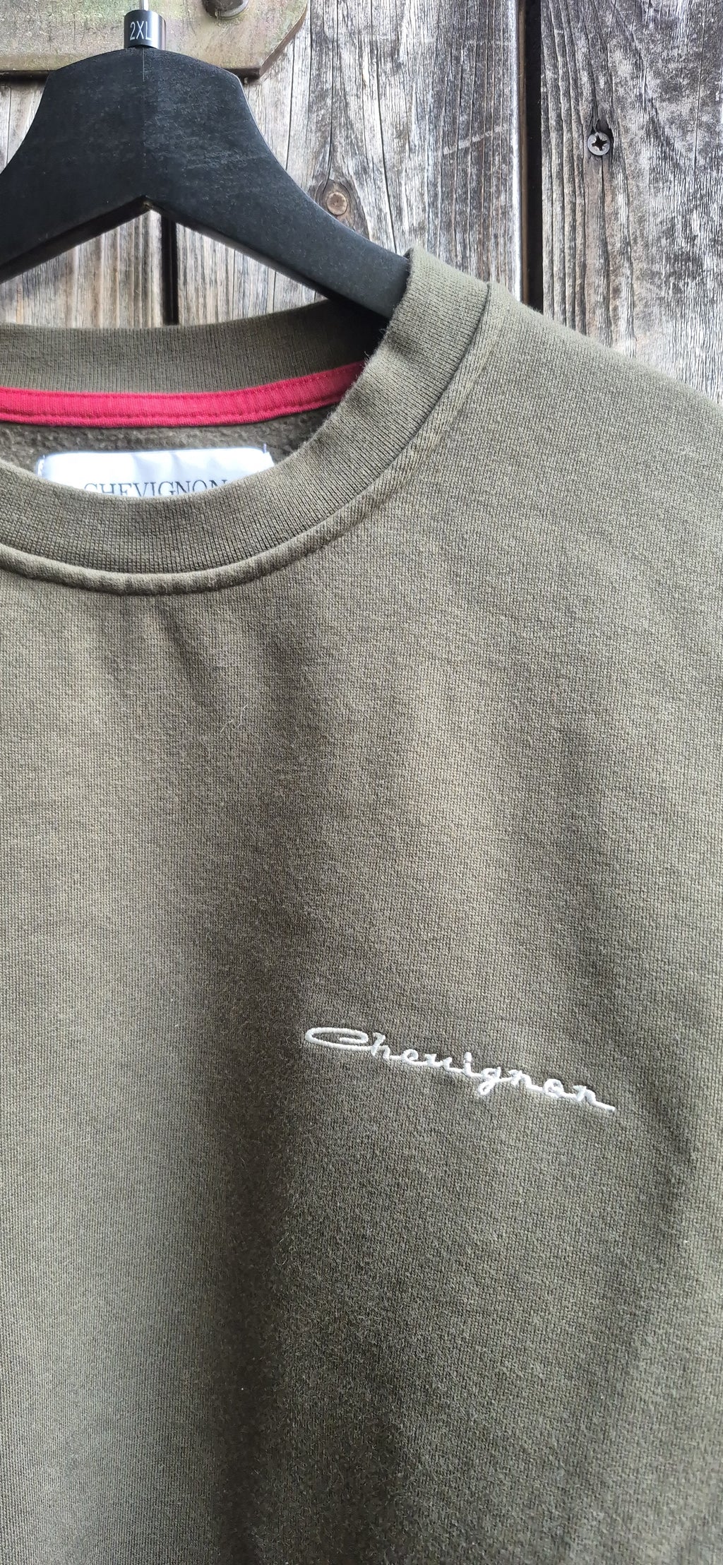 Chevignon Vintage Sweatshirt Khaki – Bild 2
