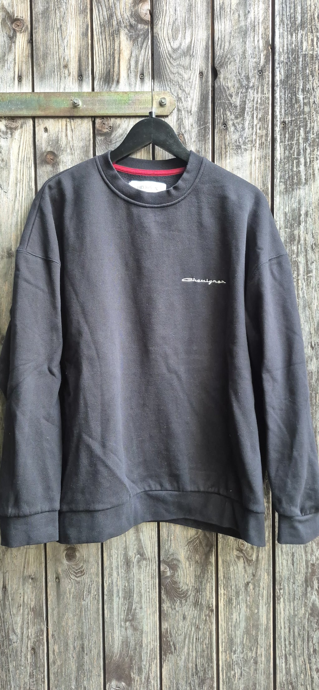 Chevignon Vintage Sweatshirt Schwarz – Bild 1