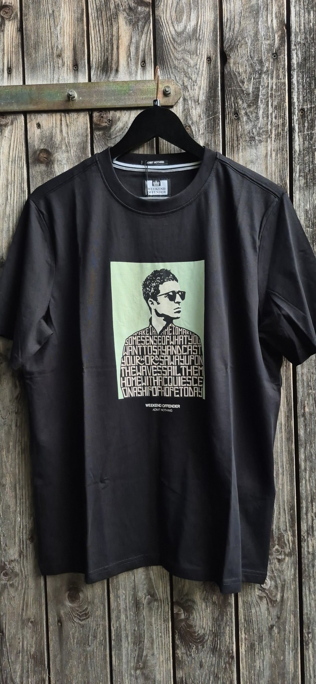 Weekend Offender Vintage T-Shirt Schwarz – Bild 1
