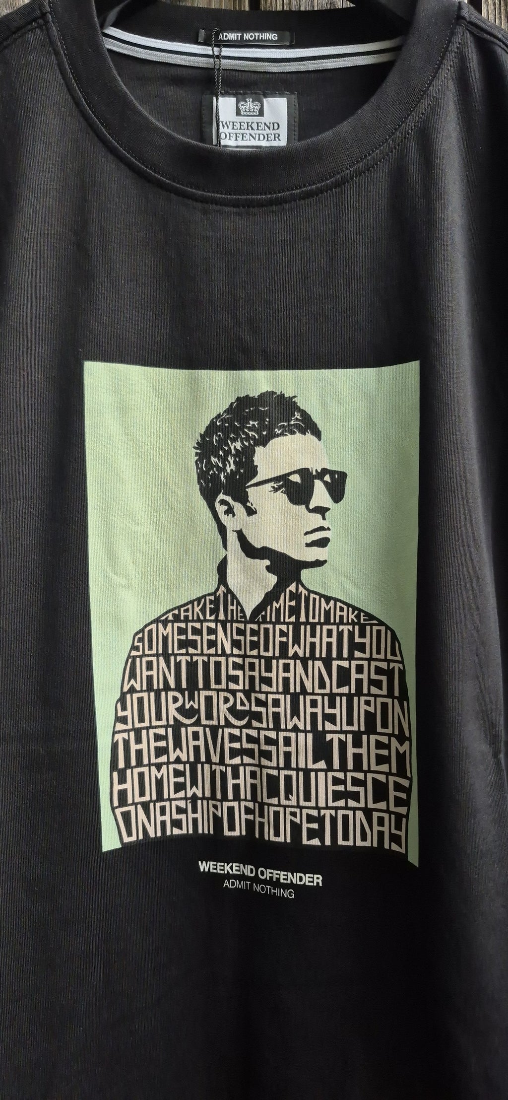 Weekend Offender Vintage T-Shirt Schwarz – Bild 2