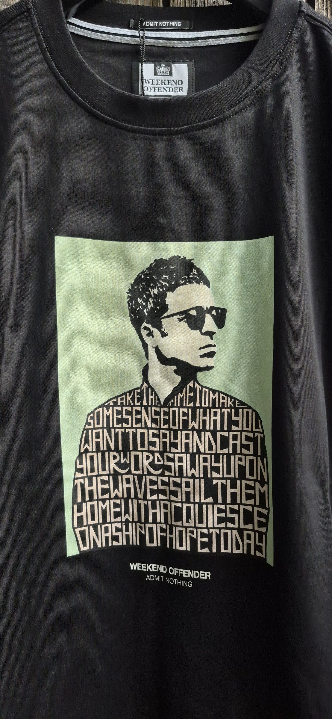 Weekend Offender Vintage T-Shirt Schwarz – Bild 2