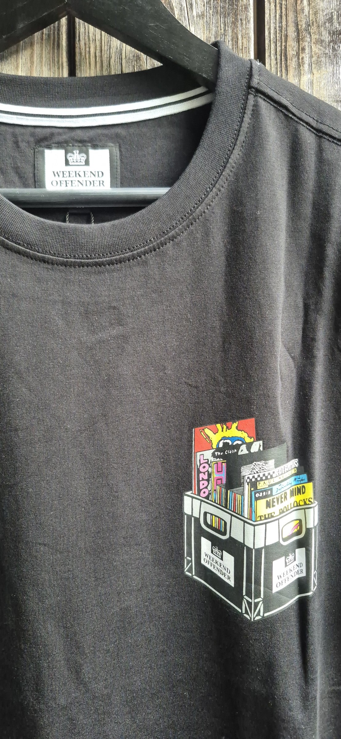 Weekend Offender Vintage T-Shirt Schwarz – Bild 2