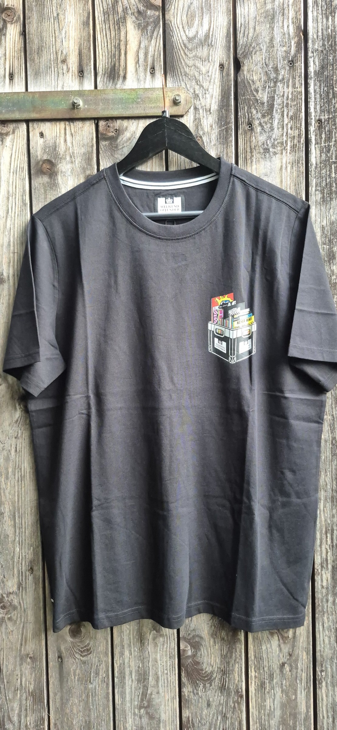 Weekend Offender Vintage T-Shirt Schwarz – Bild 1