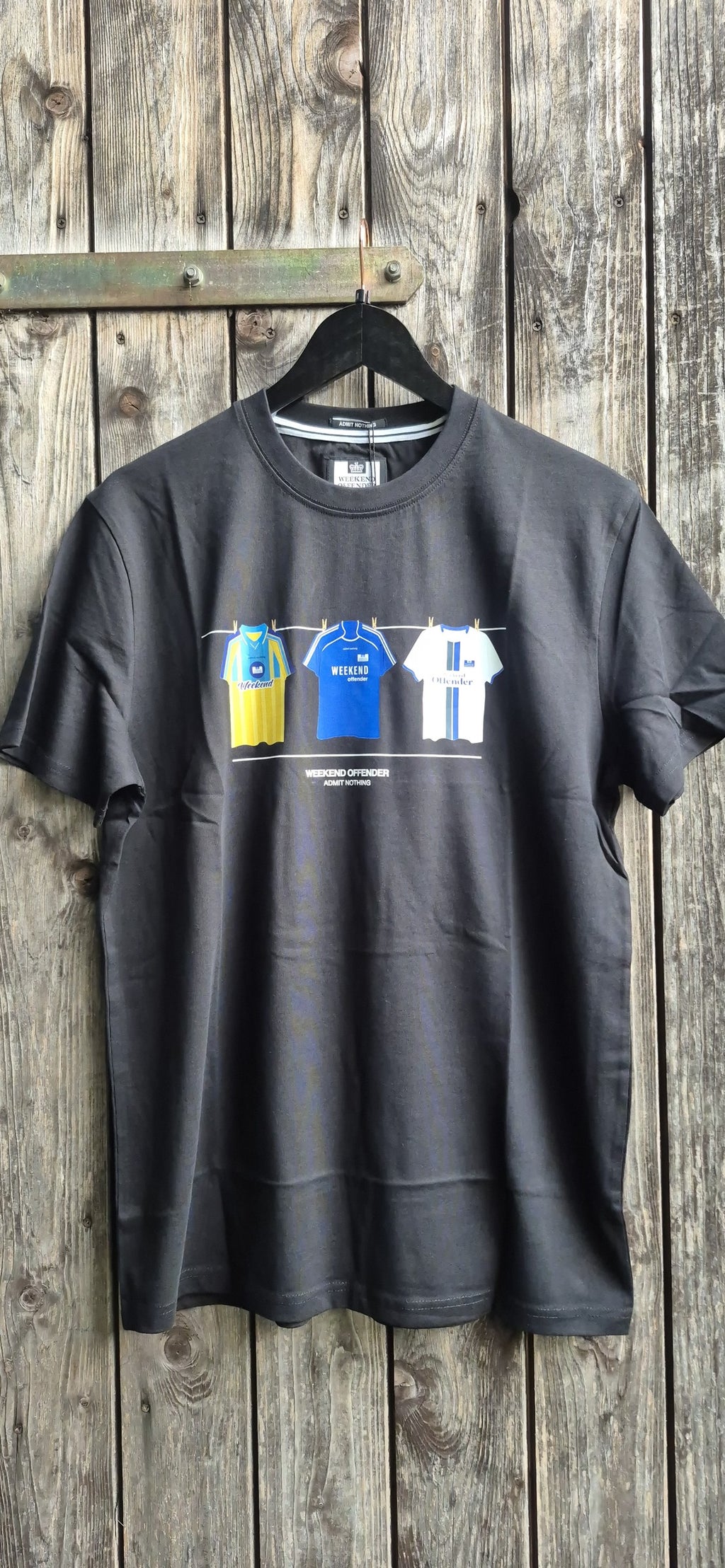 Weekend Offender Vintage T-Shirt Schwarz – Bild 1