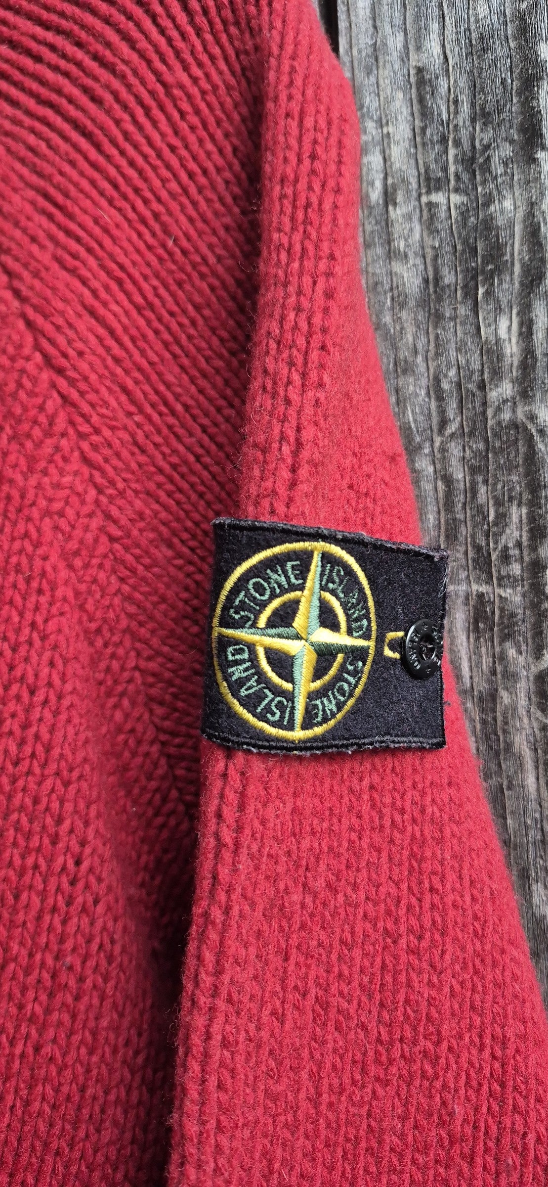 Stone Island Vintage Sweatshirt Rot – Bild 2
