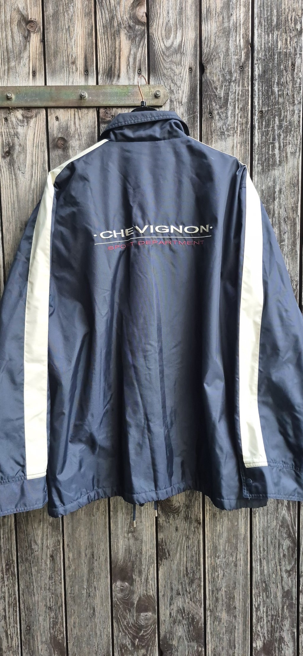 Chevignon Vintage Jacke Dunkelblau – Bild 3