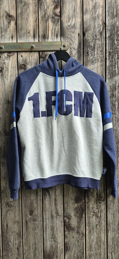 1.FC Magdeburg Vintage Hoodie Grau – Bild 1