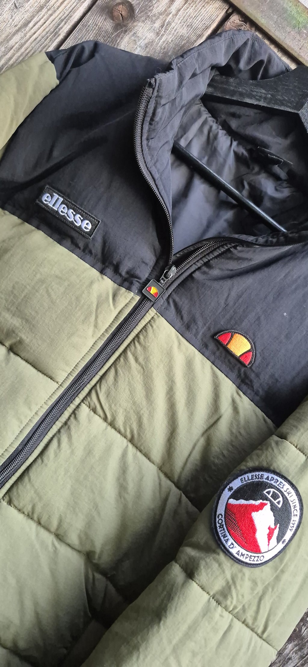 Ellesse Vintage Jacke Mehrfarbig – Bild 2