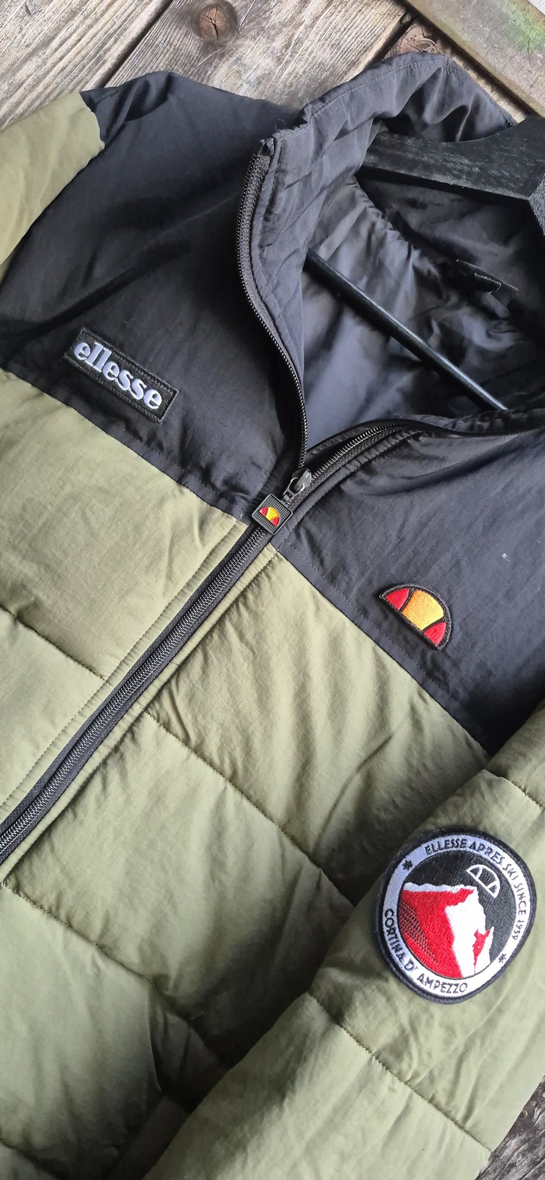 Ellesse Vintage Jacke Mehrfarbig – Bild 2