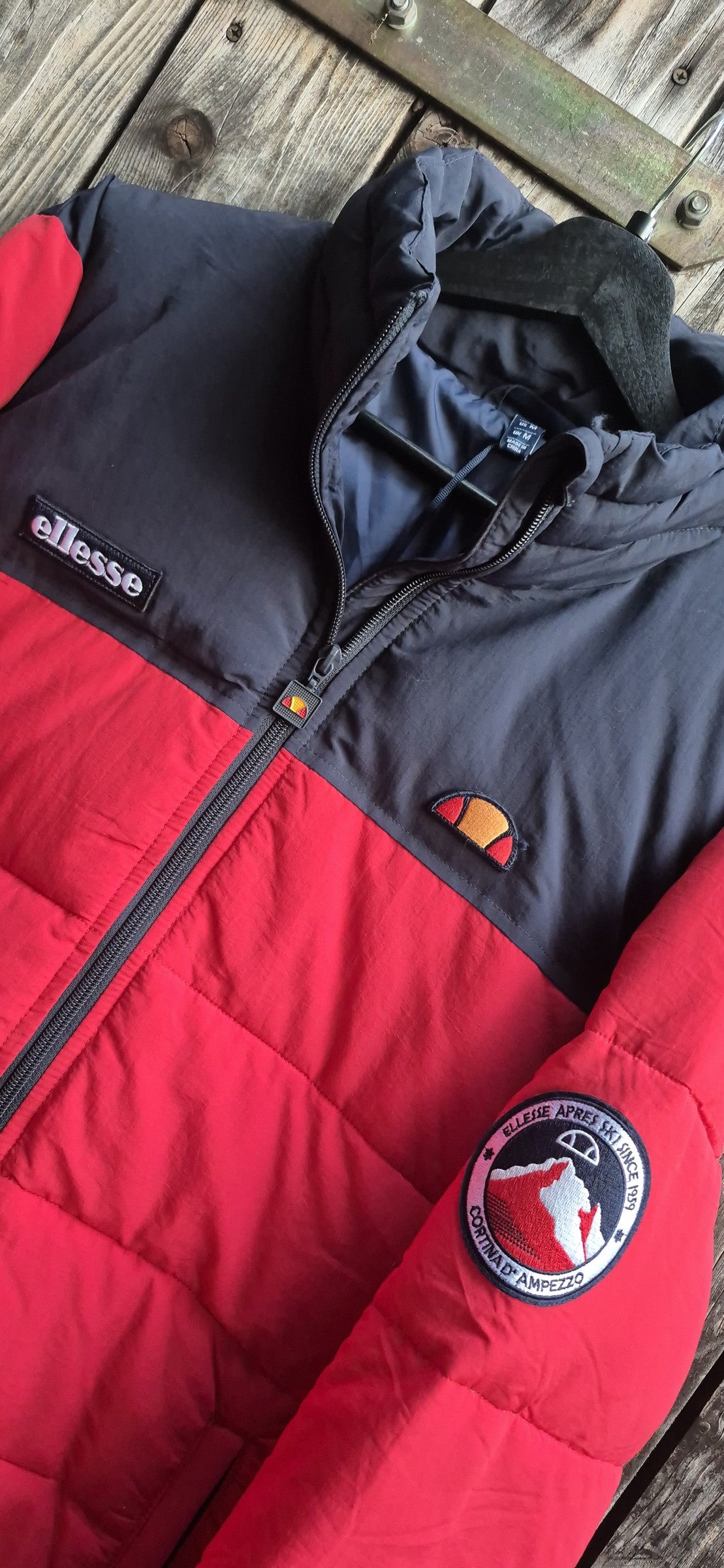 Ellesse Vintage Jacke Mehrfarbig – Bild 2