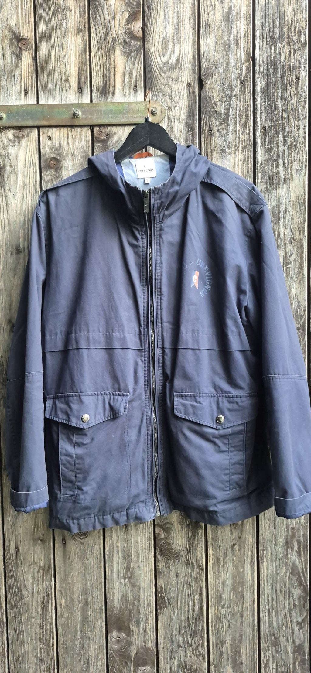 Chevignon Vintage Jacke Dunkelblau – Bild 1