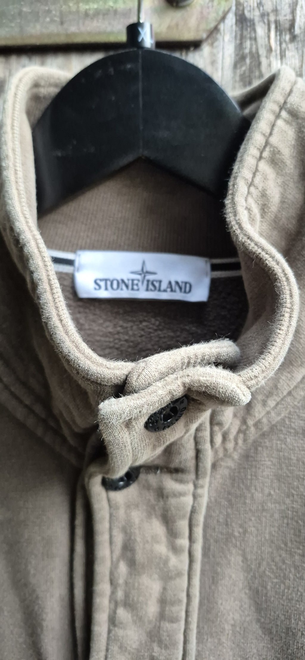 Stone Island Vintage Sweatshirt Taupe – Bild 3