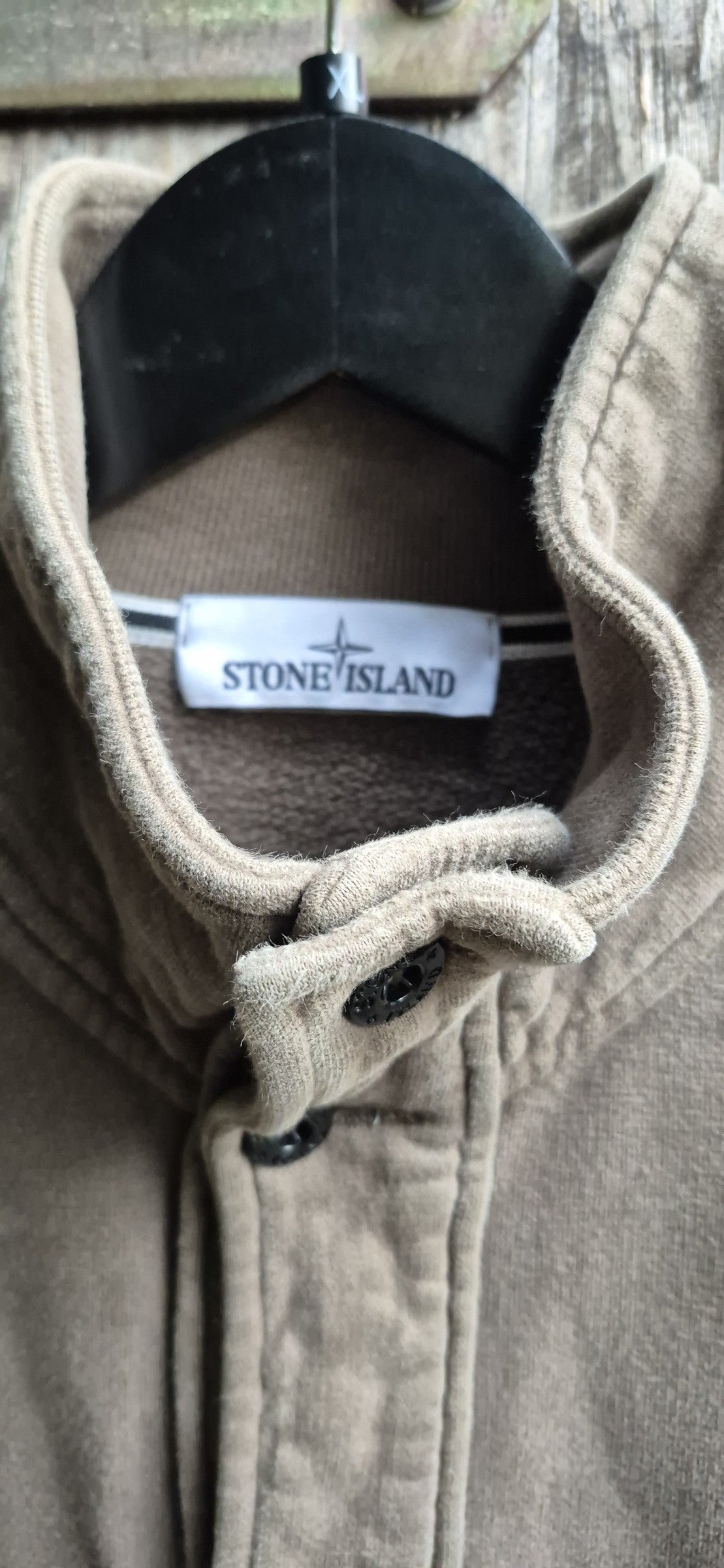 Stone Island Vintage Sweatshirt Taupe – Bild 3