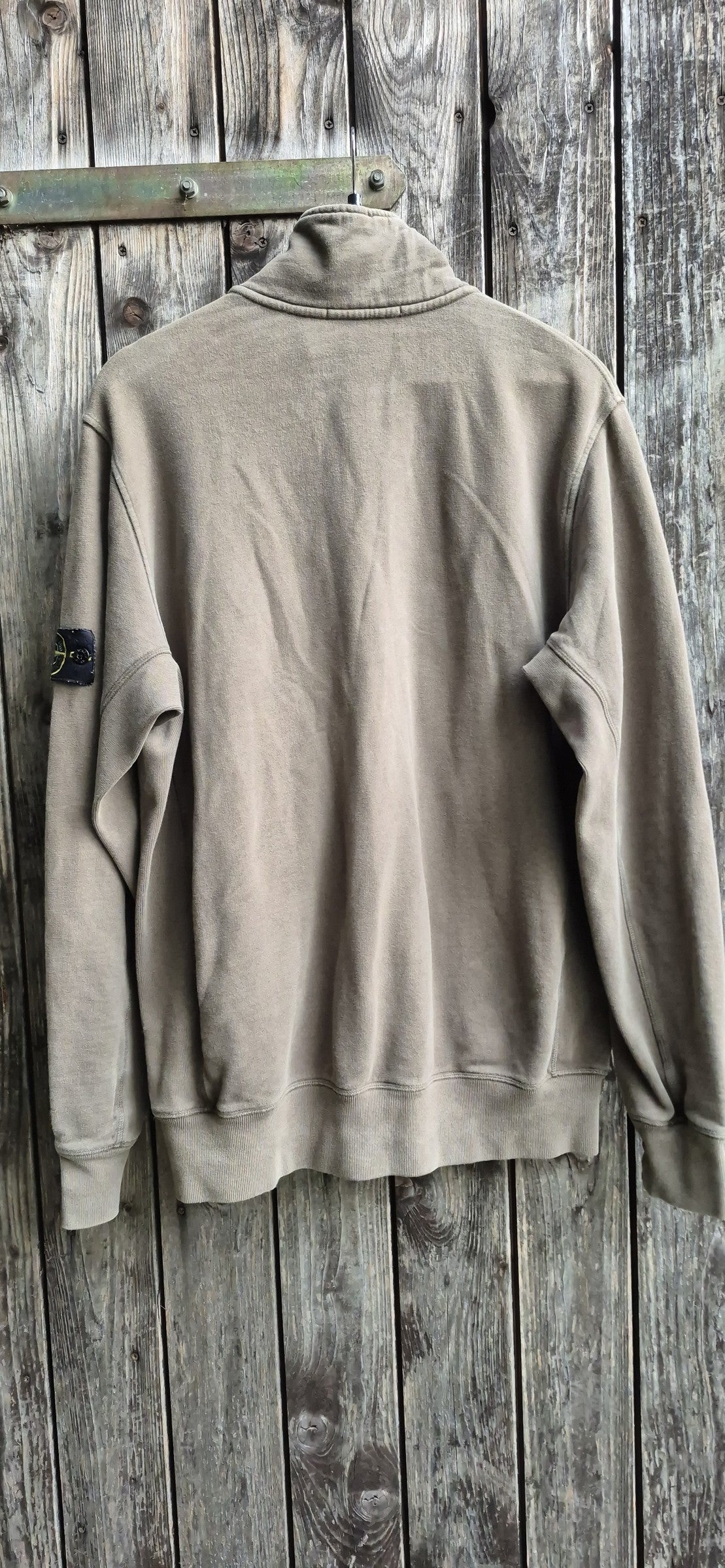 Stone Island Vintage Sweatshirt Taupe – Bild 5