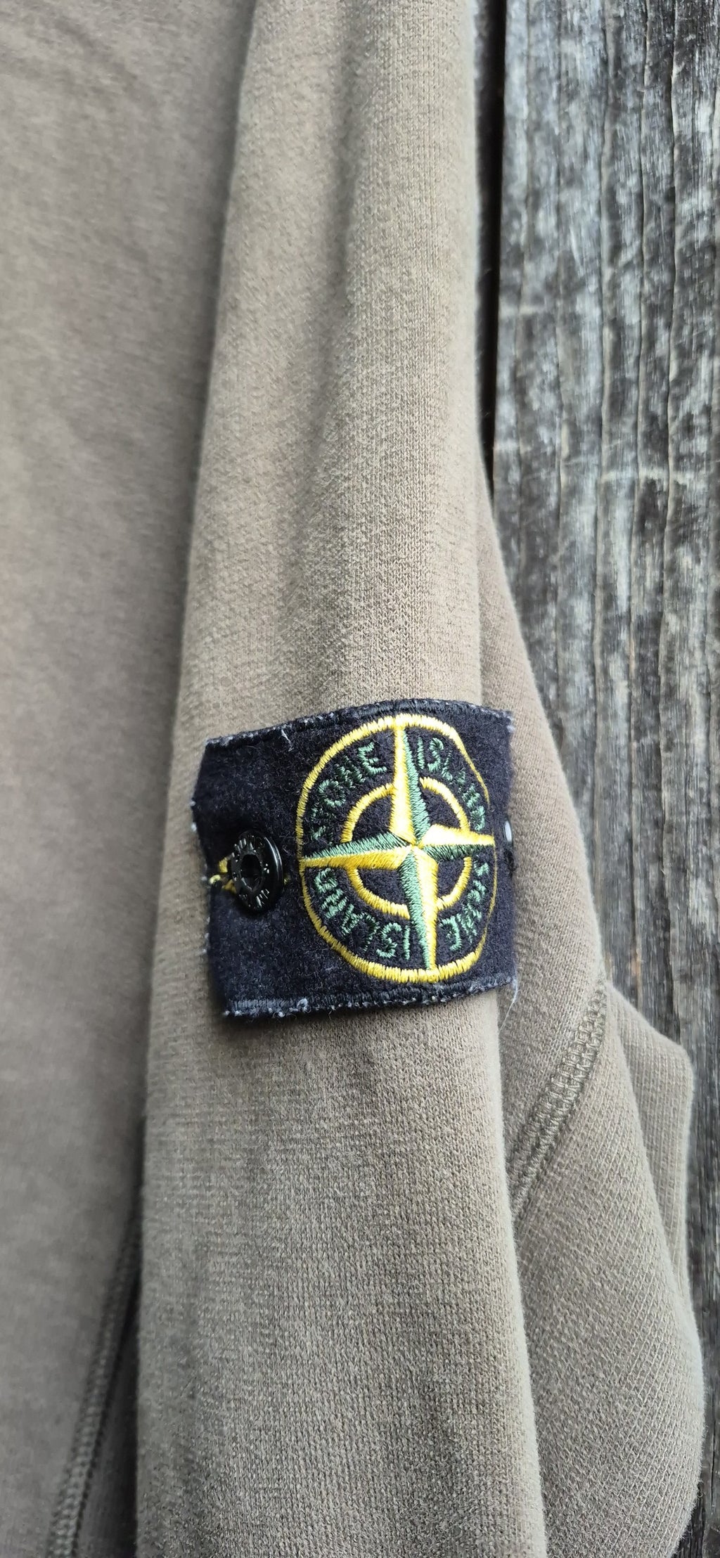 Stone Island Vintage Sweatshirt Taupe – Bild 2